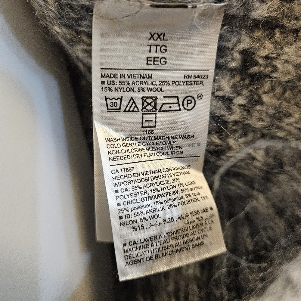 Cozy Ribbed Knit Sweater - Gray - Picture 4 of 6